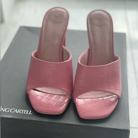 Manning Cartell Candy Crush Mule Heels Size 36 - Picture 7 of 8